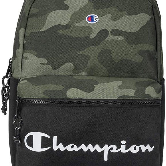 Champion Men's Manuscript Backpack One Size Black/Green - CHF1000